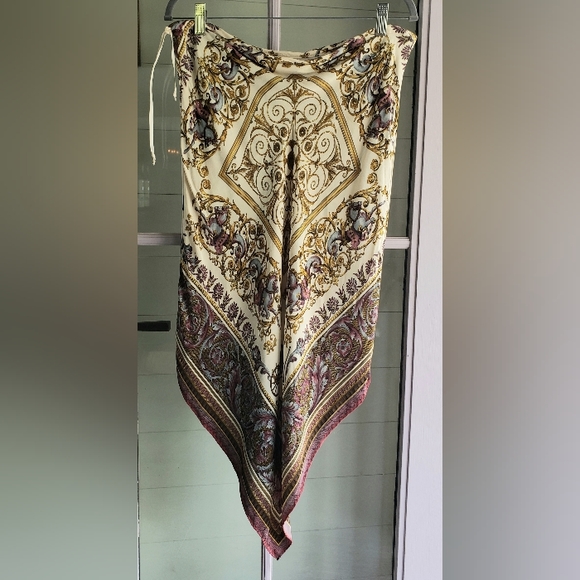 Vintage Melinda Zoller Silk Skirt, One Size, pre'owned - Picture 10 of 10